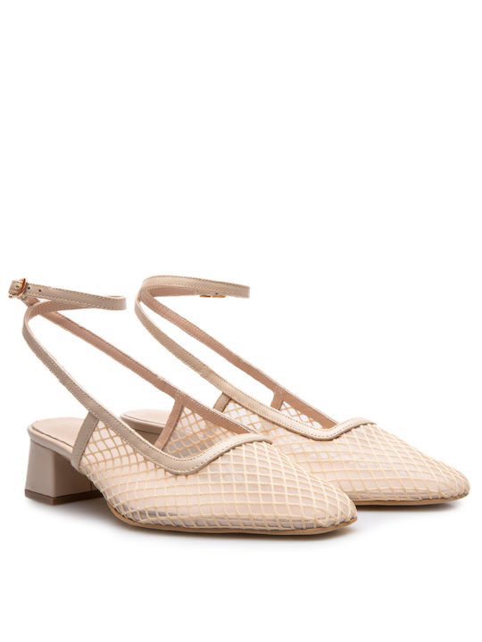 Labrini Beige Heels