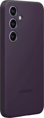 Samsung Silicone Cover Back Cover Silicone Durable Purple (Galaxy S24)