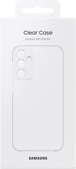 Samsung Clear Case Back Cover Πλαστικό Διάφανο (Samsung Galaxy A15)