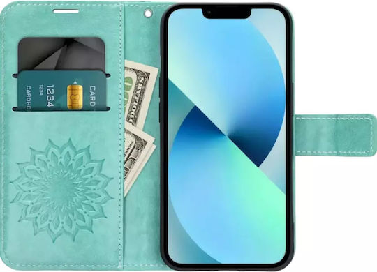 Forcell Mezzo Wallet Σιλικόνης Mandala Green (Galaxy A25 5G)