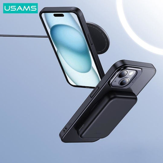 Usams Back Cover Plastic / Silicon Transparent (iPhone 15 Plus / 16 Plus)