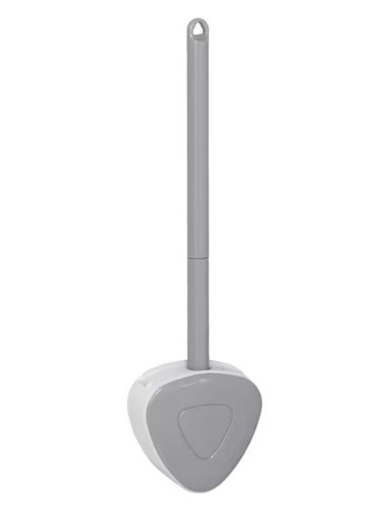 Plastic Toilet Brush Gray