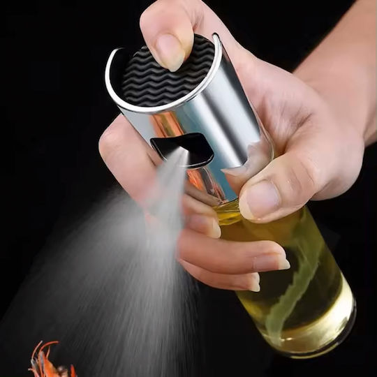 Keskor Δοχείο Λαδιού Σπρέι Γυάλινο 100ml