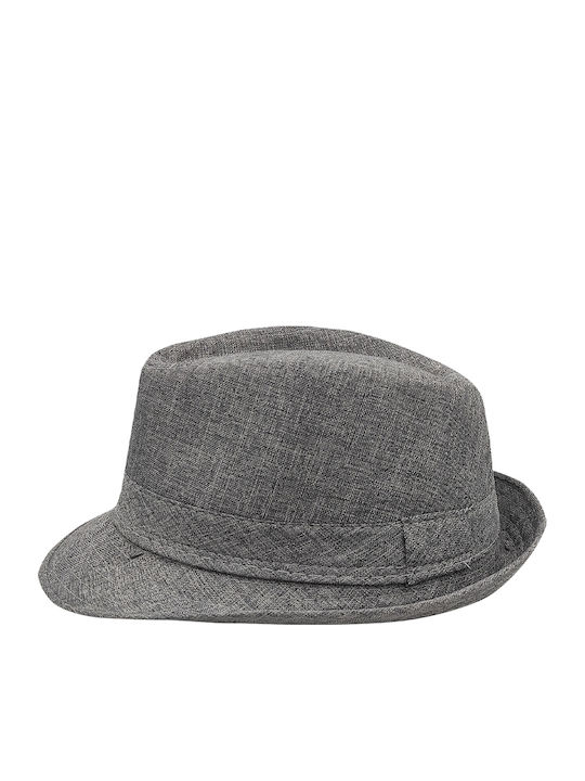 Brims and Trims Детска Шапка Федора Текстил Сив