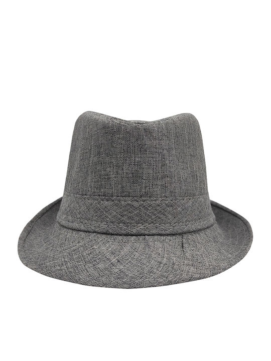 Brims and Trims Детска Шапка Федора Текстил Сив