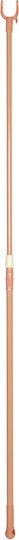 Metallic Expandable Clothes Pole 95-157 cm Salmon Keskor 47654-2 Metallic Expandable Clothes Pole 95-157 cm Salmon Keskor 47654-2