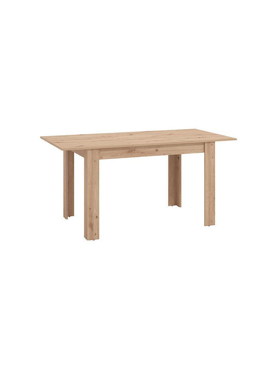 Hamar Маса За Трапезария Разтегателна Дървена Artisan 120(+40)x80x77см