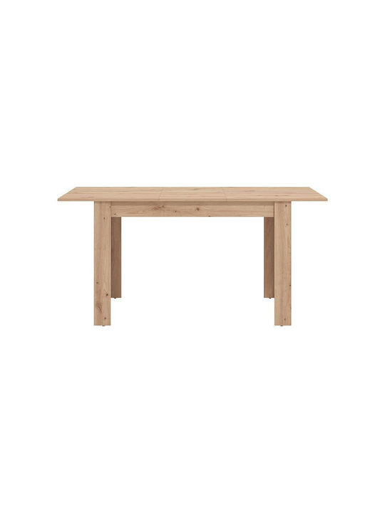 Hamar Маса За Трапезария Разтегателна Дървена Artisan 120(+40)x80x77см