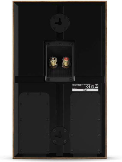 Dali Rubikore On-Wall Ηχείο Hi-Fi Τοίχου 150W 2.5 Δρόμων Π27.8xΒ14.2xΥ46.5εκ. Natural Walnut Veneer