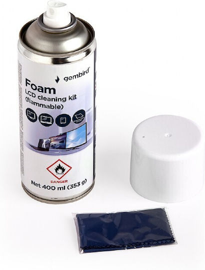 Gembird Foam Lcd Cleaning Kit Flammable 400ml Ck-lcd-08