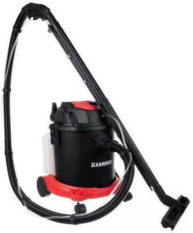 Kaminer Σκούπα Υγρών / Στερεών 1600W με Πλαστικό Κάδο 20lt