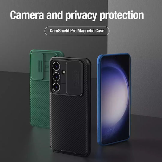 Nillkin Camshield Pro Back Cover Tempered Glass / Πλαστικό Μπλε (Galaxy S24)