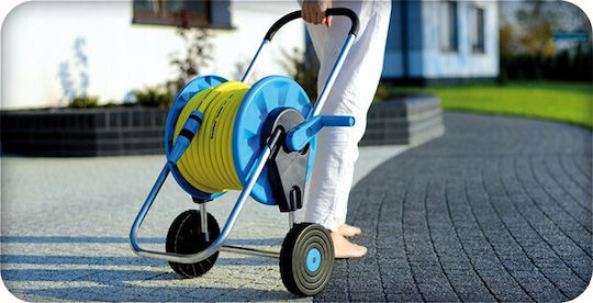 Cellfast Cu rotile Bobină de Furtun pentru Furtun până la 60m