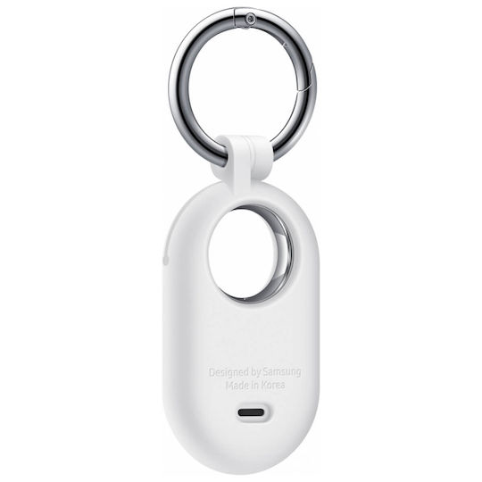 Samsung Keychain Case Silicone for SmartTag2 White