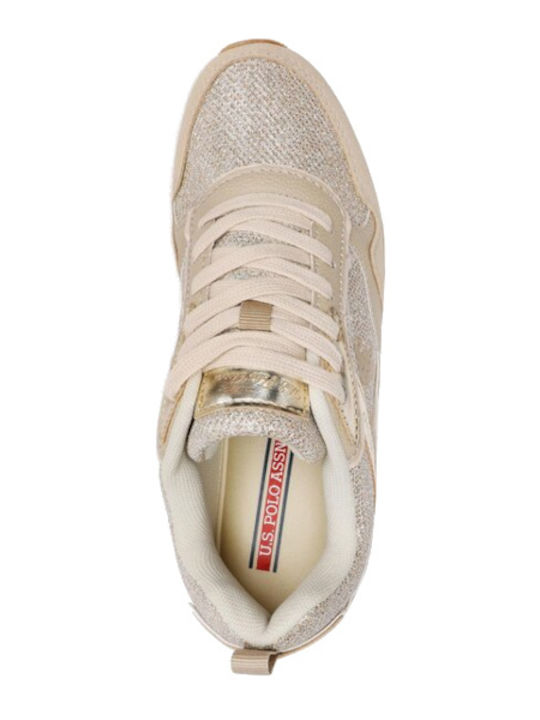 U.S. Polo Assn. Damen Sneakers Beige