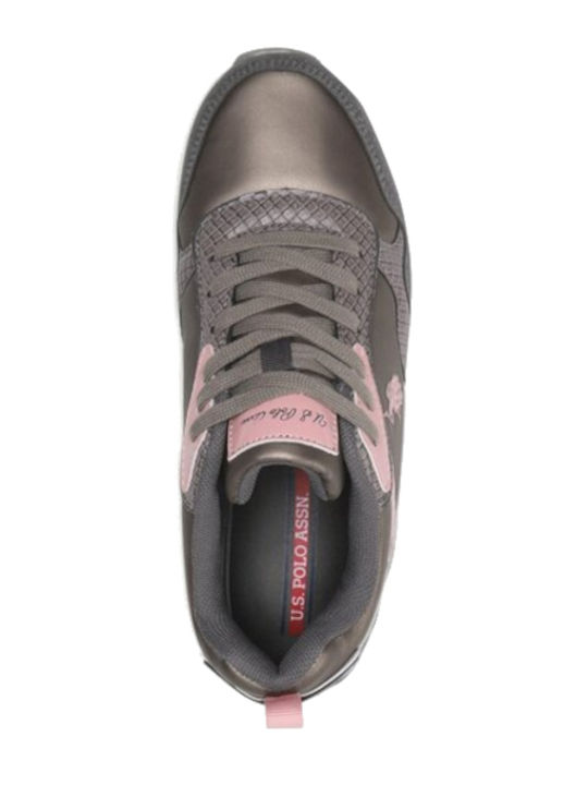 U.S. Polo Assn. Damen Sneakers Grau