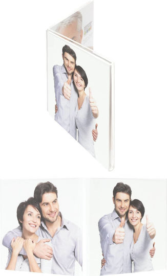 Deknudt Plastic Photo Frame with Transparent Frame S58RL2H2V 5.5x8