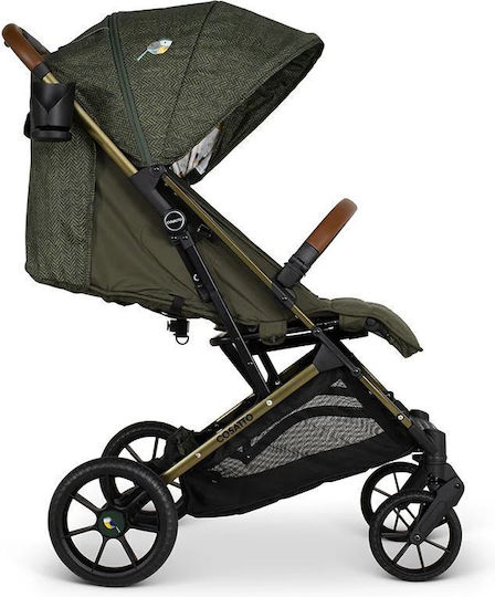 Woosh Kinderwagen Geeignet für Neugeborene Khaki 7.2kg