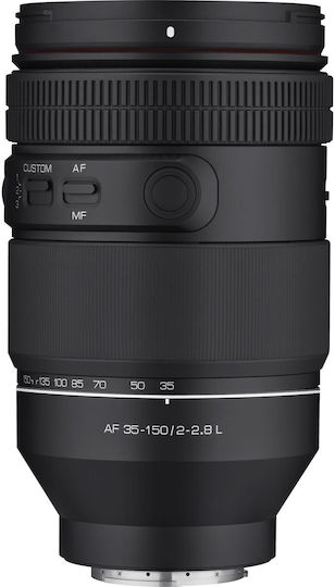 Samyang Full Frame Φωτογραφικός Φακός AF 35-150mm F2-2.8 FE Tele Zoom για Leica L Mount Black