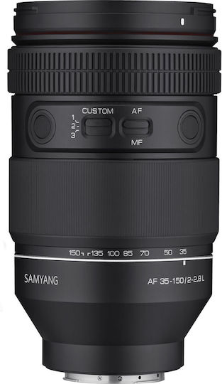 Samyang Full Frame Φωτογραφικός Φακός AF 35-150mm F2-2.8 FE Tele Zoom για Leica L Mount Μαύρος