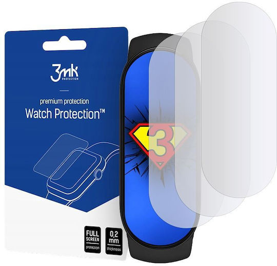 3MK Full Coverage Screen Protector για το Mi Band 5 3τμχ