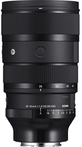 Sigma Voller Rahmen Kameraobjektiv 28-45mm f/1.8 DG DN Art für Leica L Mount Black