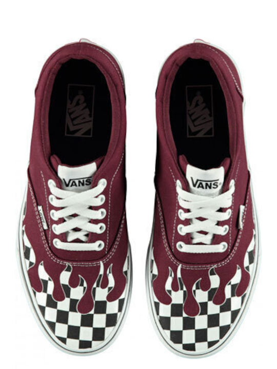 Doheny Checker Lace Ανδρικά Sneakers Μπορντό