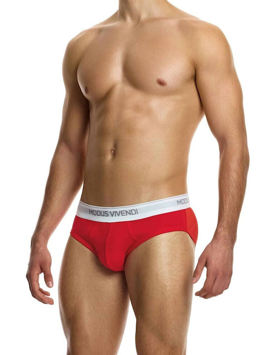 Modus Vivendi Men's Brief Red