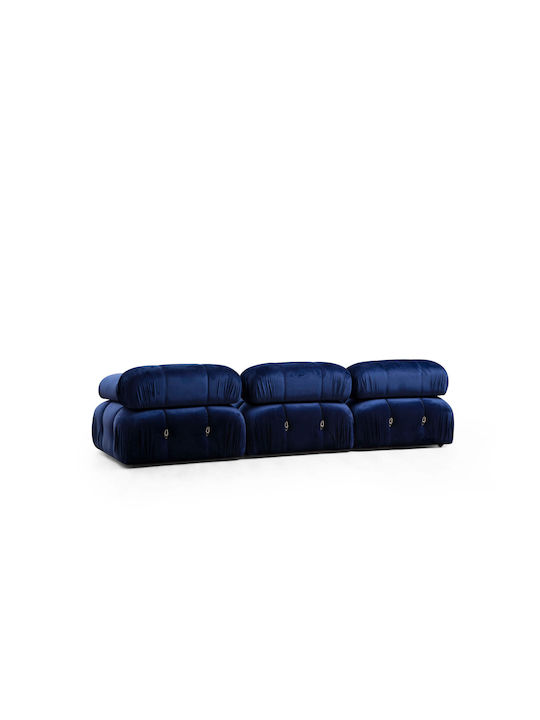 Bubble Ecke Sofa mit Umkehrbarer Ecke Blau 288x190x75cm
