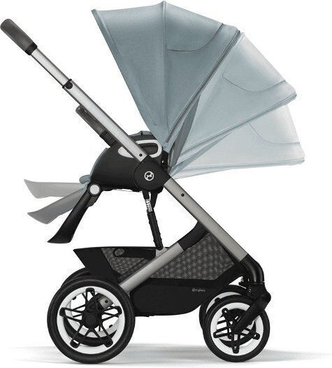 Cybex Talos Καρότσι Μωρού Kατάλληλο για Nεογέννητο Sky Blue/Light blue 14.2kg