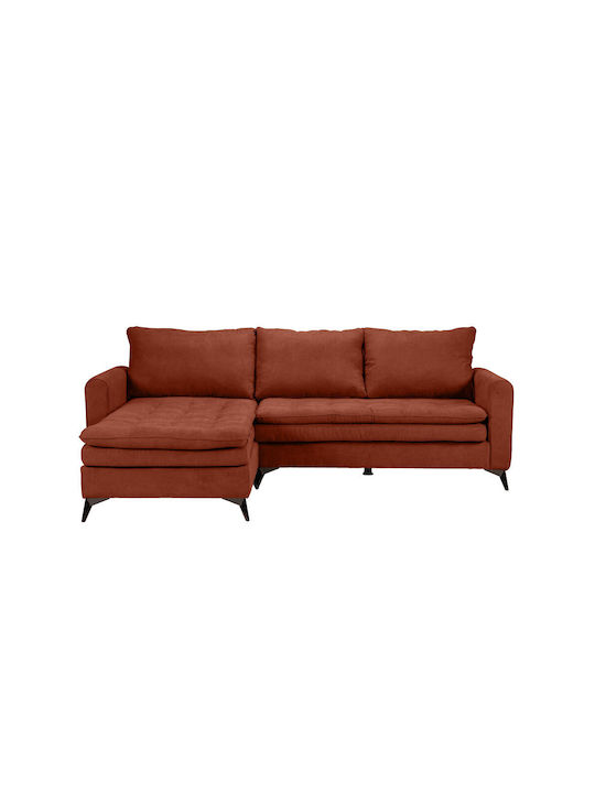 Scandalo Colțar Canapea cu Unghi reversibil Terracotta 265x188x99cm.