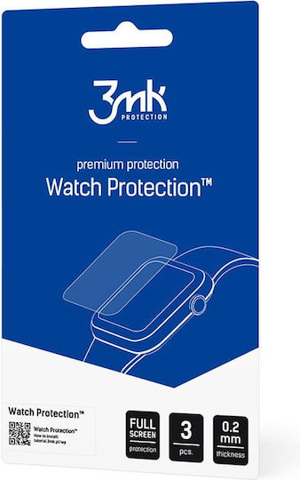 3MK FlexibleGlass Screen Protector pentru Galaxy Watch 4 40mm - Ceas Galaxy Watch 4 de 40mm 3buc