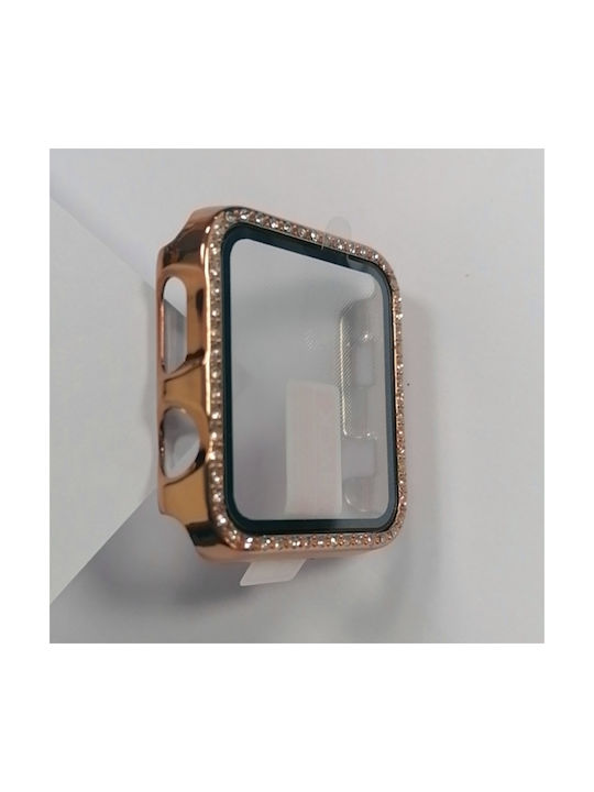 Watch Series 6 Plastic Case in Gold color for Apple Watch Series 6 & SE & 5 & 4 40mm