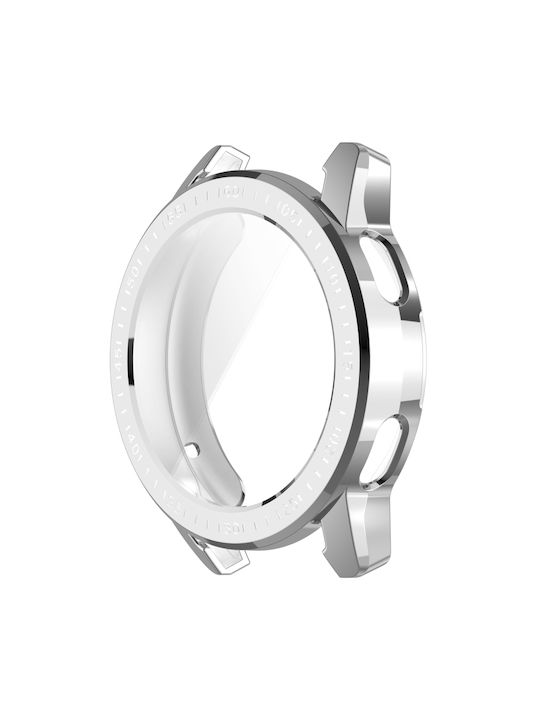 Watch Silicone Case in Silver color for Xiaomi Watch S3