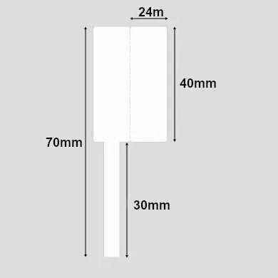 Niimbot 270 Self-Adhesive Label Rolls for Label Printer 40x24mm 1pcs