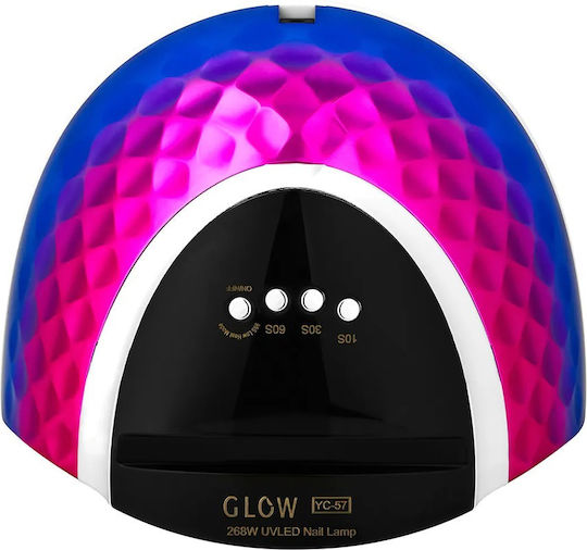 Activeshop Lampă pentru Uscare a Unghiilor UV / LED 268W roz
