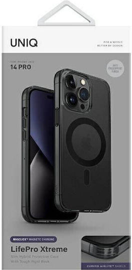 Uniq Lifepro Xtreme Back Cover Σιλικόνης Smoke Frost (iPhone 14 Pro)