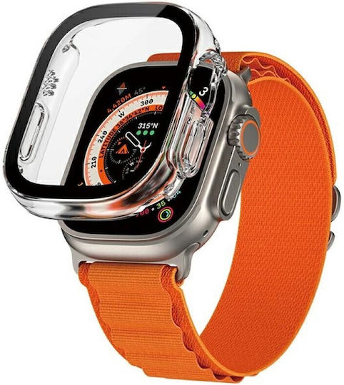 PanzerGlass Full Face Tempered Glass for the Apple Watch Ultra 49mm 1pcs 3688 Transparent / Black
