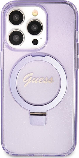 Guess Back Cover Plastic Violet (iPhone 15 Pro Max)