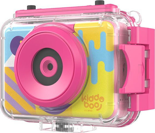 Kiddoboo 32GB Action-Kamera SD (480p) mit Bildschirm 3" Rosa