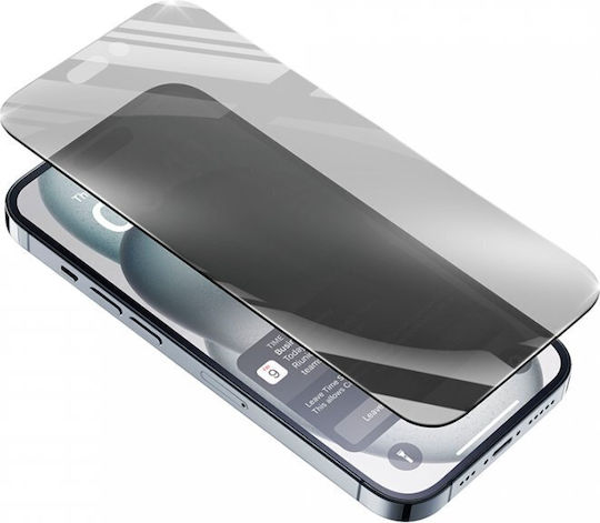 Cellular Line Privacy Tempered Glass (iPhone 15)