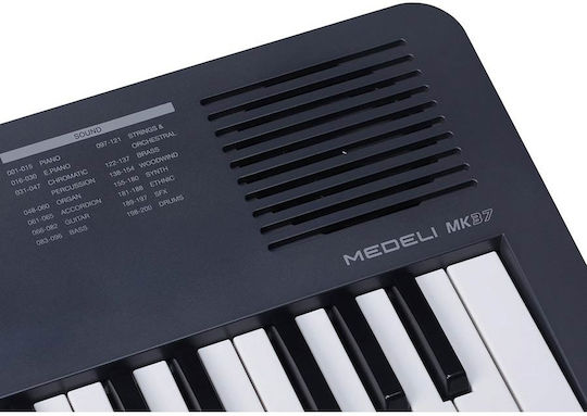 Medeli Tastatur MK37 mit 37 Tasten Schwarz