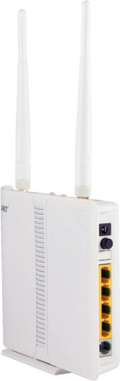 Allnet ALL-WR02400N Ασύρματο ADSL2+ Modem Router Wi‑Fi 4 με 4 Θύρες