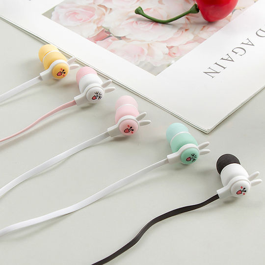 CS-178 In-ear Handsfree με Βύσμα 3.5mm Κίτρινο