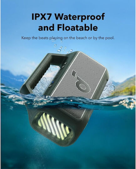 Anker Soundcore Boom 2 Waterproof Bluetooth Speaker 80W with Battery Life up to 24 hours Green