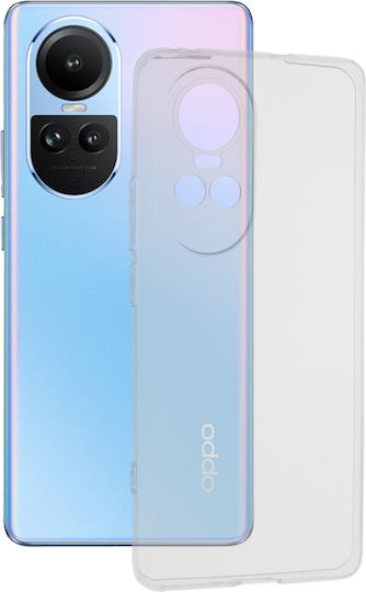 Techsuit Umschlag Rückseite Silikon Transparent (Oppo Reno10 / Reno10 Pro)