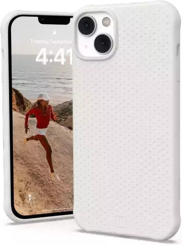 UAG U Dot Umschlag Rückseite Silikon Marshmallow (iPhone 14 Plus)