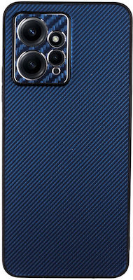 Volte-Tel Carbon Back Cover Silicone Durable Blue (Redmi Note 12 4G)