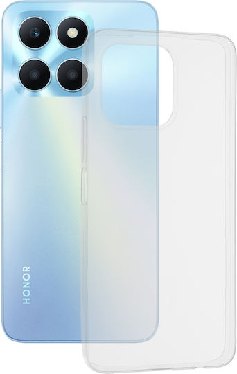 Techsuit Techsuit Umschlag Rückseite Silikon Transparent (Honor X6a)
