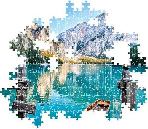 Puzzle 2D Braies Lake 500 Pieces